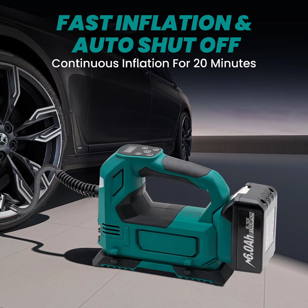 Power Tools Makita - Draadloze Bandenpomp Voor Makita 18V Lithium
