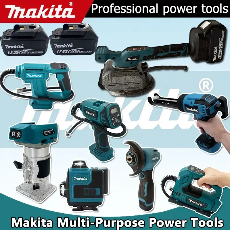 Power Tools Makita - 2026 Makita Borstelloze Slijpmachine, Vetpistool, Kettingzaag,