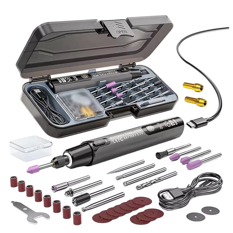 Impact Driver Cordless - FYBL-Draadloze Elektrische Mini Grinder 3.7V 10000-16000R