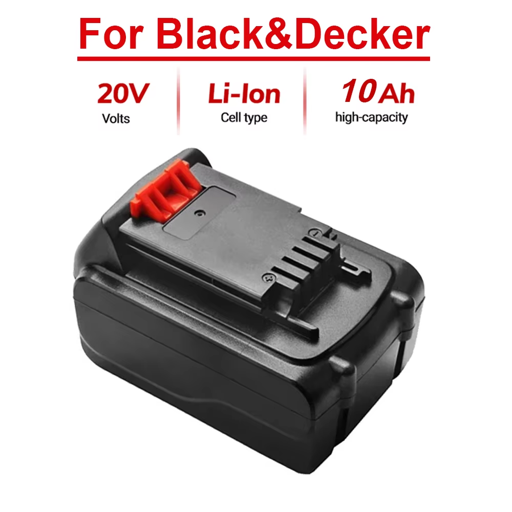 Black+Decker Tool 20V Max - 20v 10Ah BL2018 Vervanging voor Black