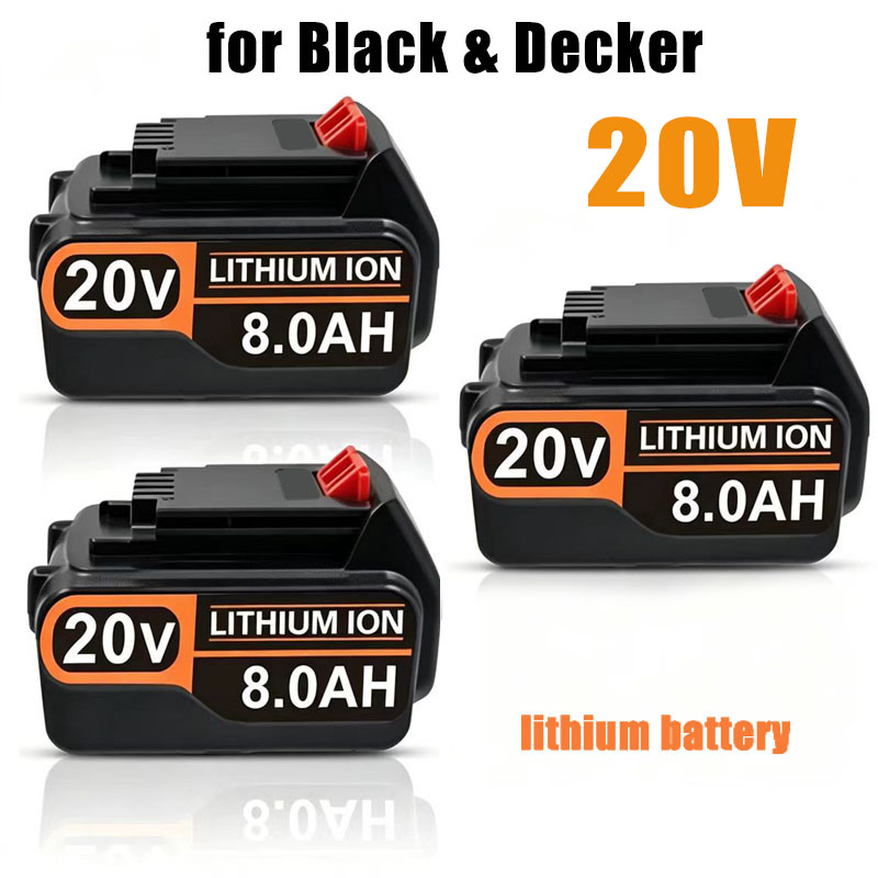 Black+Decker Tool 20V Max - 20V 3.0Ah 4.0Ah BL2018 Vervanging voor