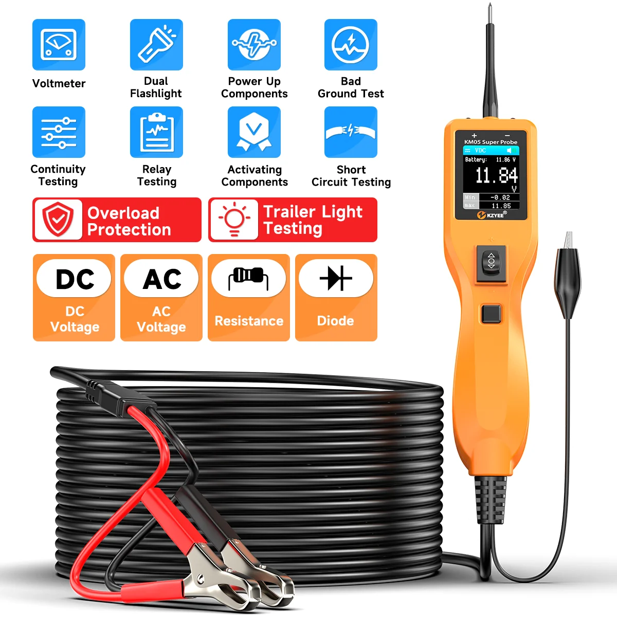 Auto Circuit Probe Kit Circuit - Power Tools Inspection recensie en prijs