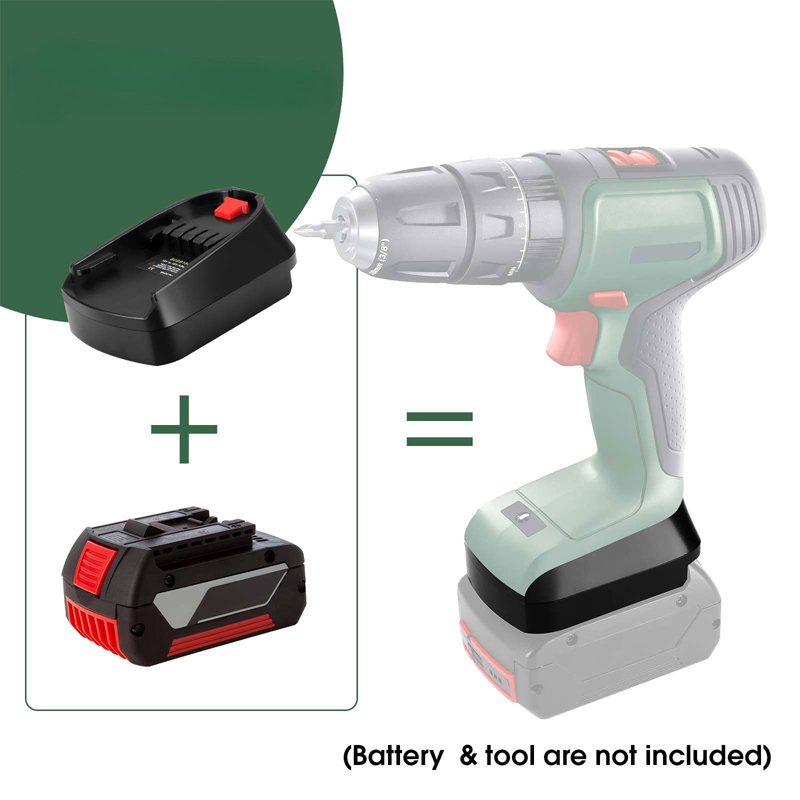 Batterijadapter voor Bosch/Dew - Power Tools Green recensie en prijs