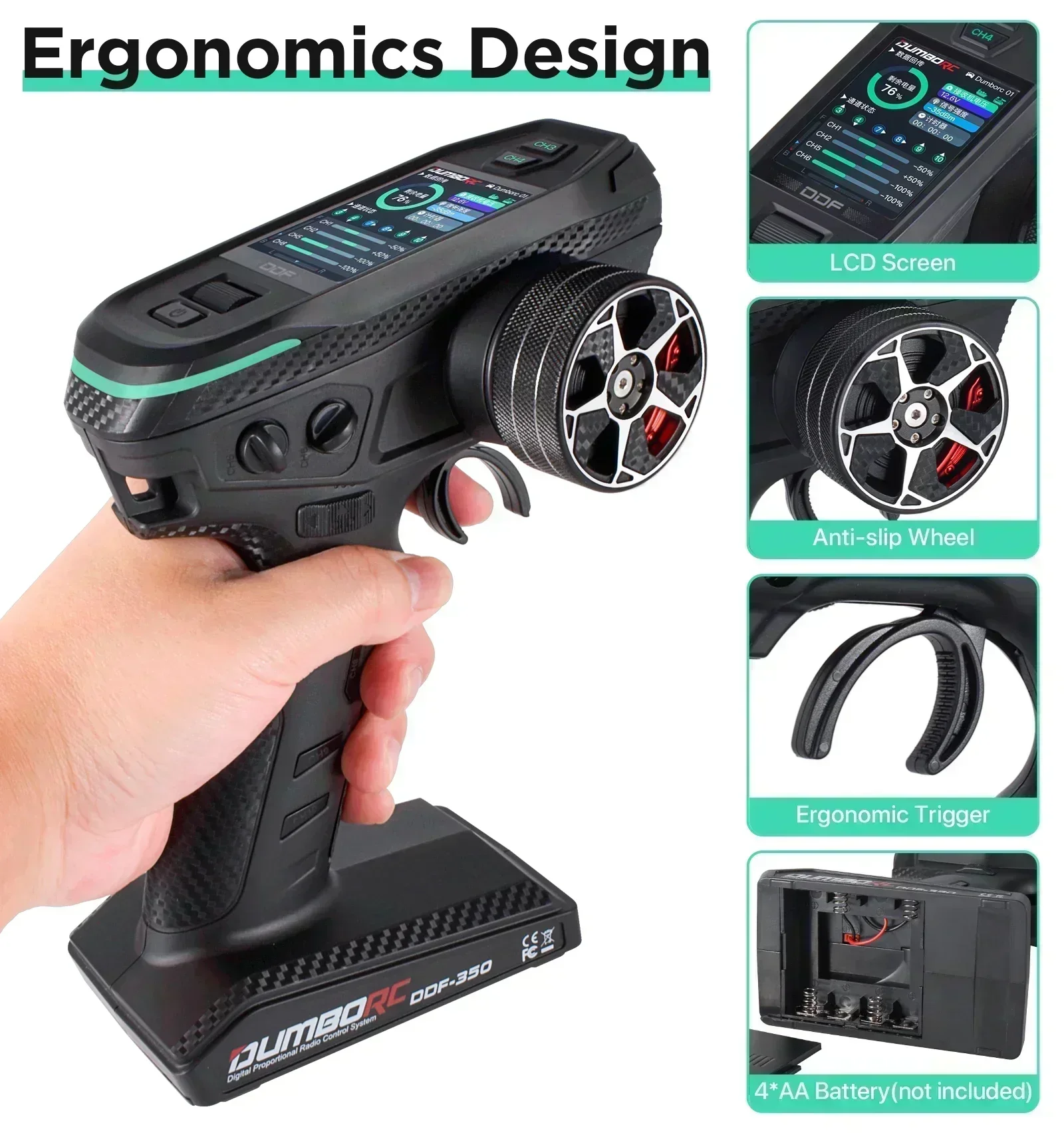 DUMBORC DDF-350 10CH RC Afstan - Impact Driver Cordless recensie en prijs