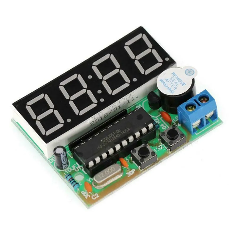 4-bit digitale klok DIY soldee - Power Tools Skills recensie en prijs