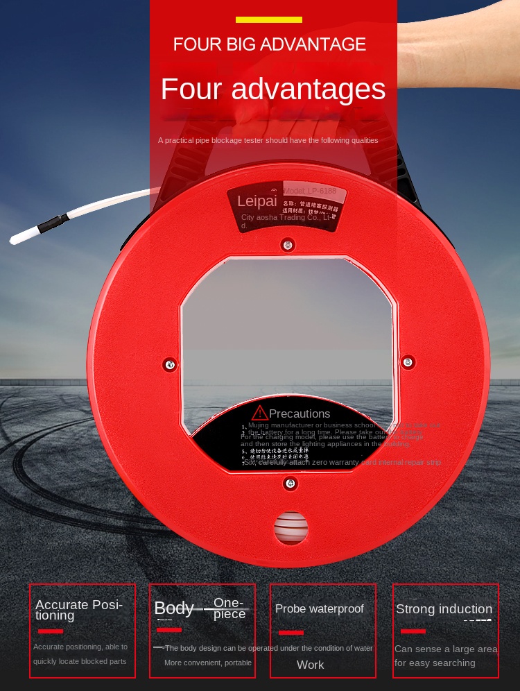 Draadloze pijpleidingdetector  - Power Tools Inspection recensie en prijs