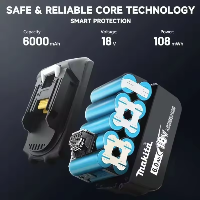 Originele Makita 18V accu 9Ah  - Power Tools Makita recensie en prijs