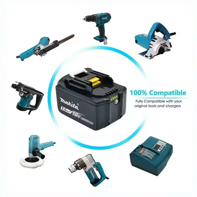 Originele Makita 18V accu 9Ah  - Power Tools Makita recensie en prijs