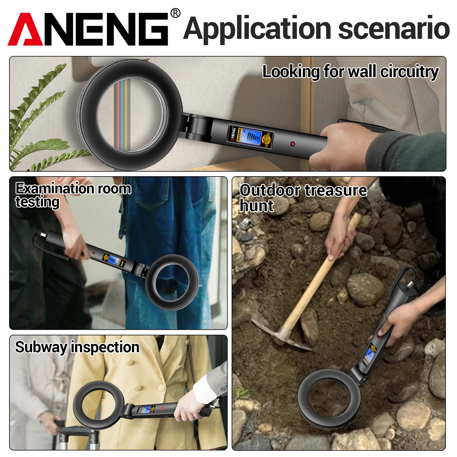 ANENG DM3005B draagbare metaal - Power Tools Inspection recensie en prijs