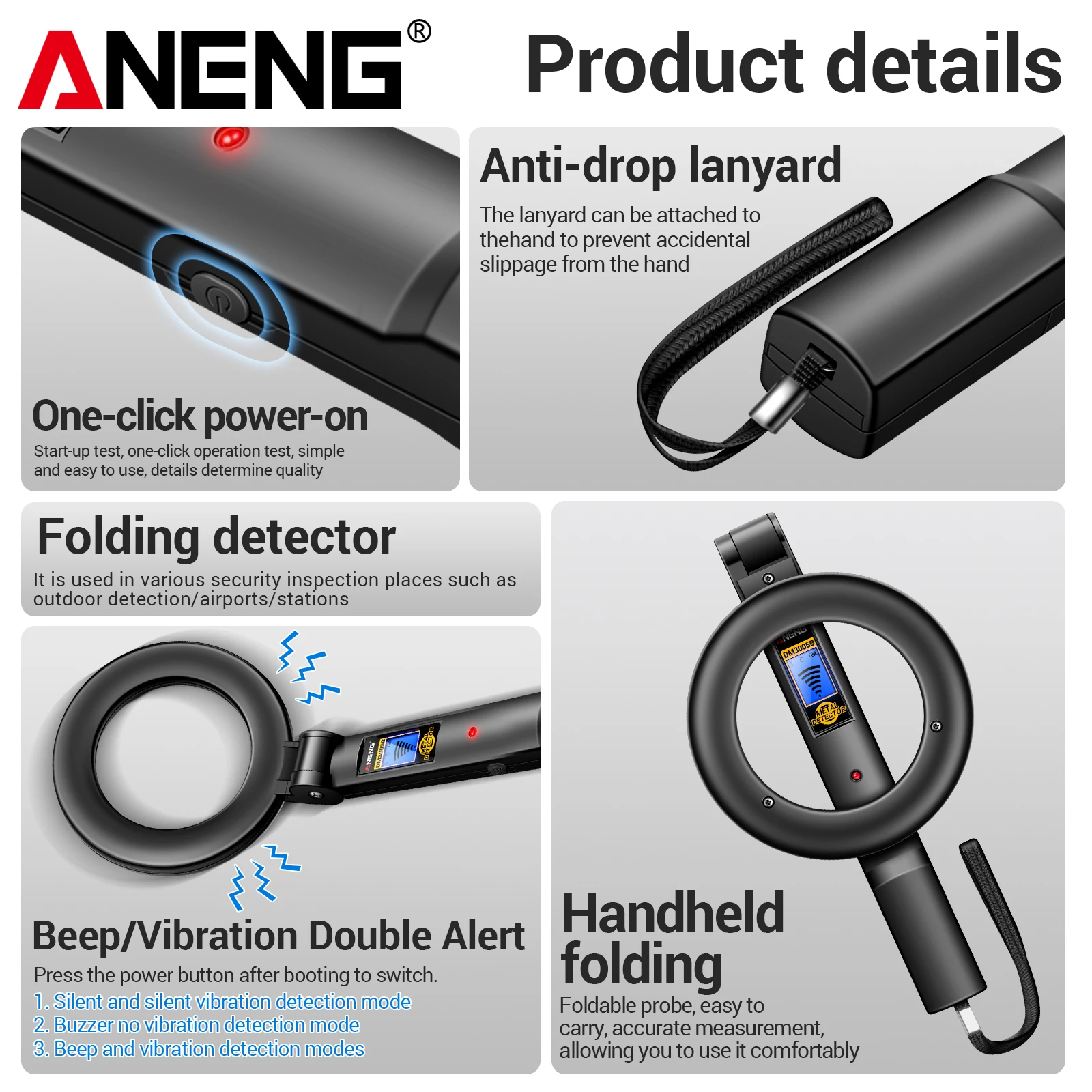 ANENG DM3005B draagbare metaal - Power Tools Inspection recensie en prijs