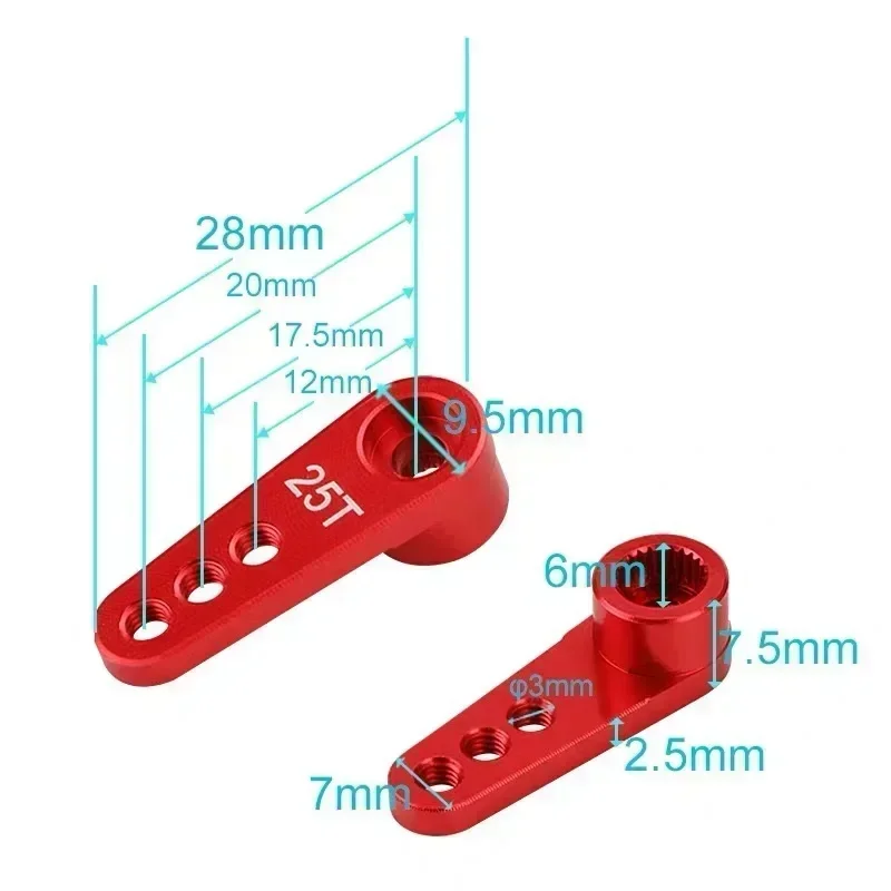 NEEBRC 25T Metalen Servo Arm 3 - Impact Driver Cordless recensie en prijs