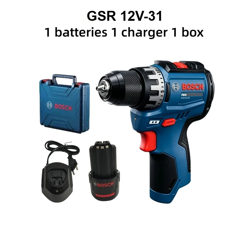 Bosch Professional GSR 12V-31  - Power Tools Cordless recensie en prijs