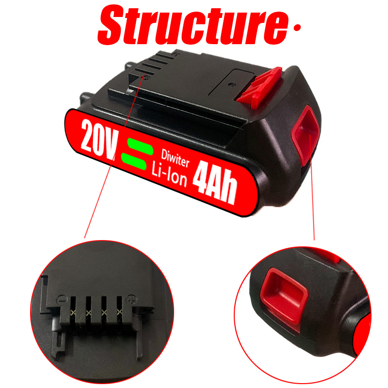 18V 4000mAh Voor Black & Decke - Black+Decker Tool 20V Max recensie en prijs