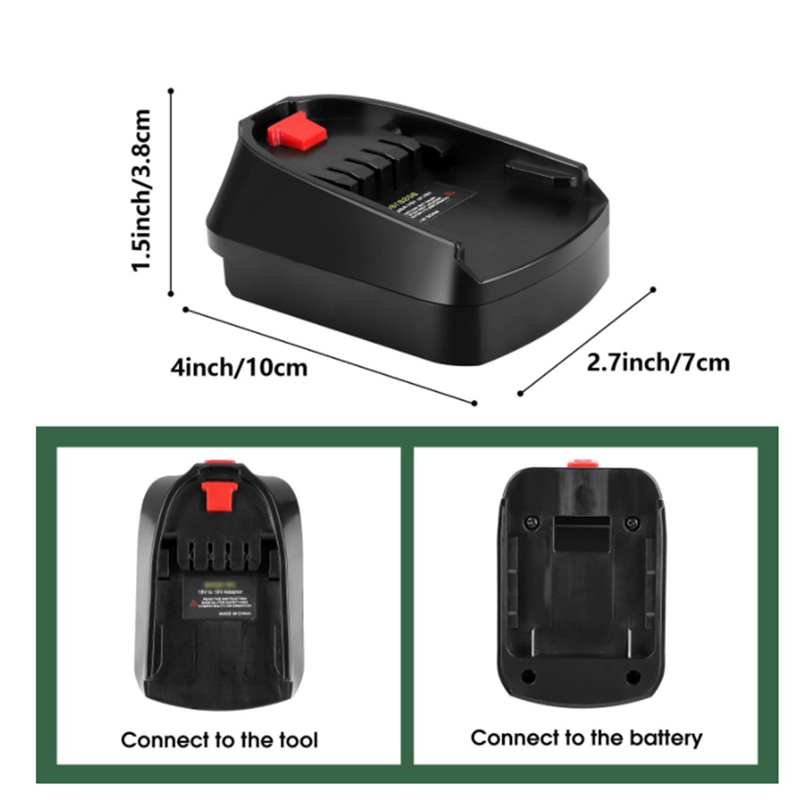 Batterijadapter Gebruik voor B - Power Tools Green recensie en prijs