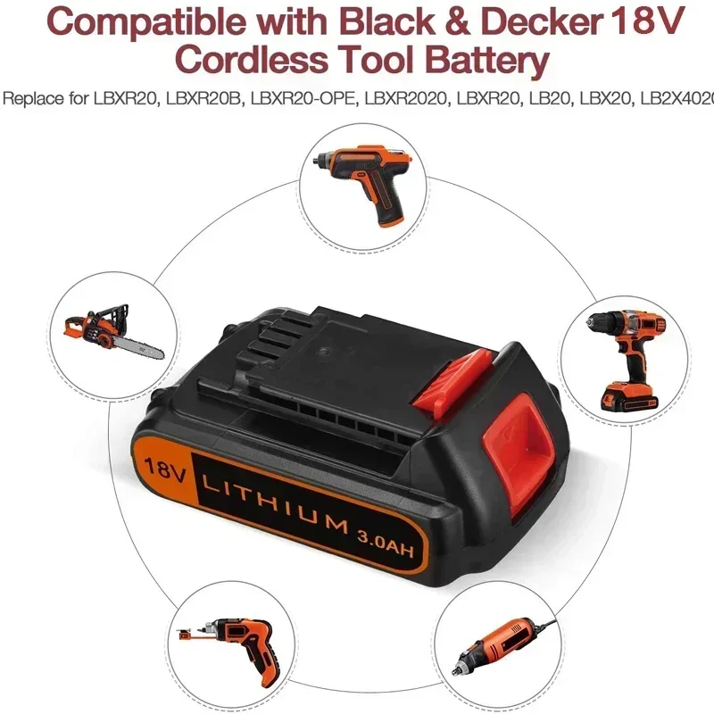 18V 3.0Ah BL2018 Vervanging vo - Black+Decker Tool 20V Max recensie en prijs