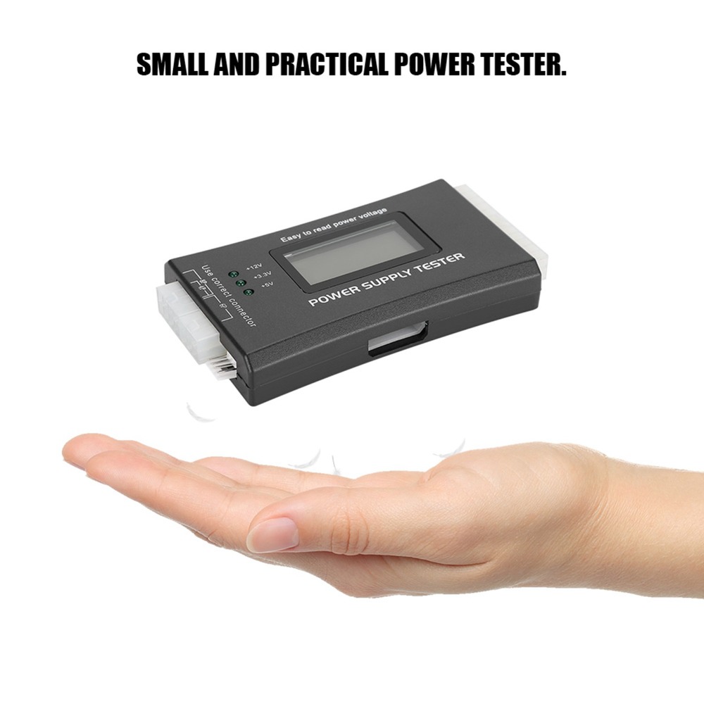 LCD-scherm ATX-voedingstestapp - Power Tools Inspection recensie en prijs