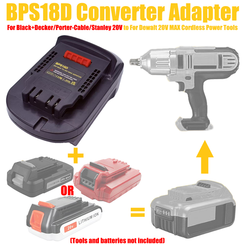 HAKSINKY BPS18D Adapter voor B - Black+Decker Tool 20V Max recensie en prijs